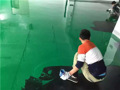 罗田下面给你一份环氧地坪漆施工的完整流程